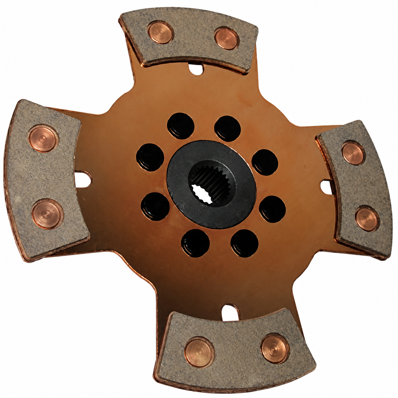 Empi 4091 Heavy Duty 4 Puck Rigid Clutch Disc – 200mm/8 Inch, VW Spline, 00-4091-7