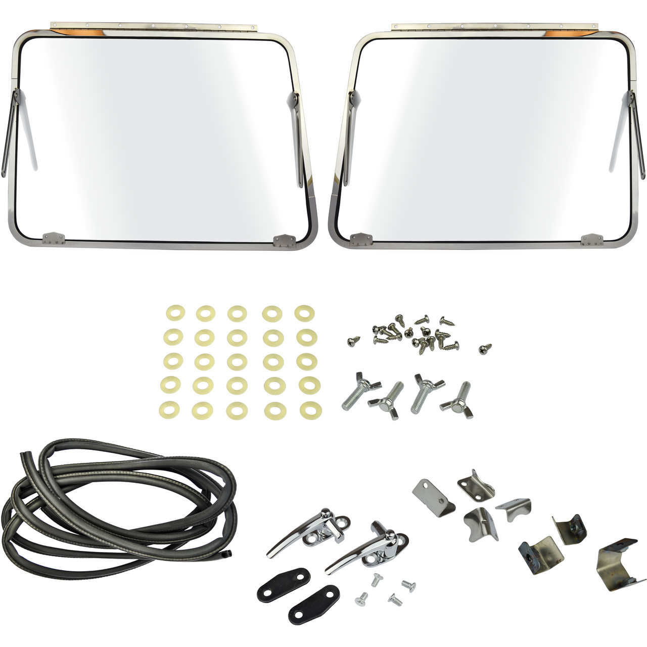 ACC-C20-1010 - NICE REPRODUCTION QUALITY - FRONT SAFARI WINDOW KIT