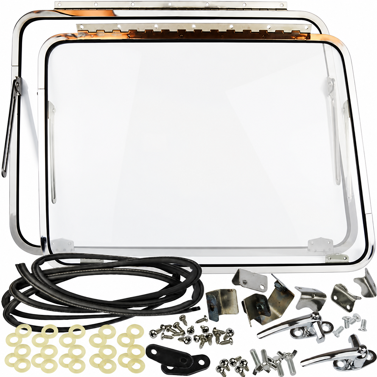 ACC-C20-1010 - NICE REPRODUCTION QUALITY - FRONT SAFARI WINDOW KIT