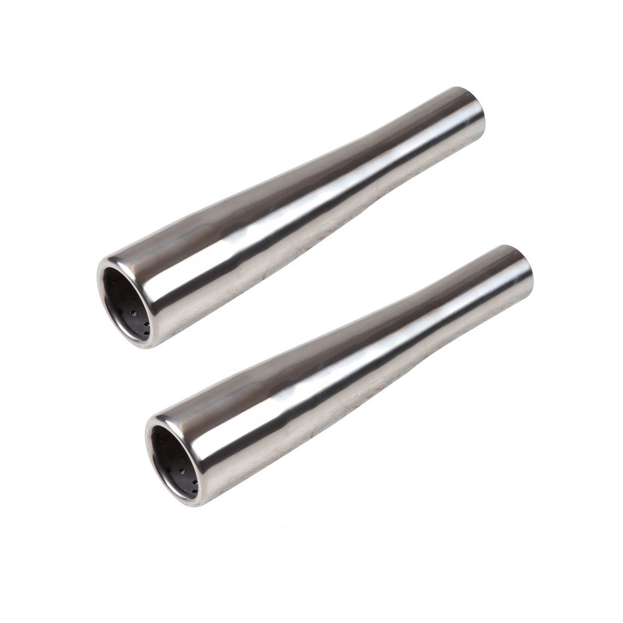 ACC-D-2525-10SS - PAIR OF HEAVY-DUTY POLISHED STAINLESS STEEL 