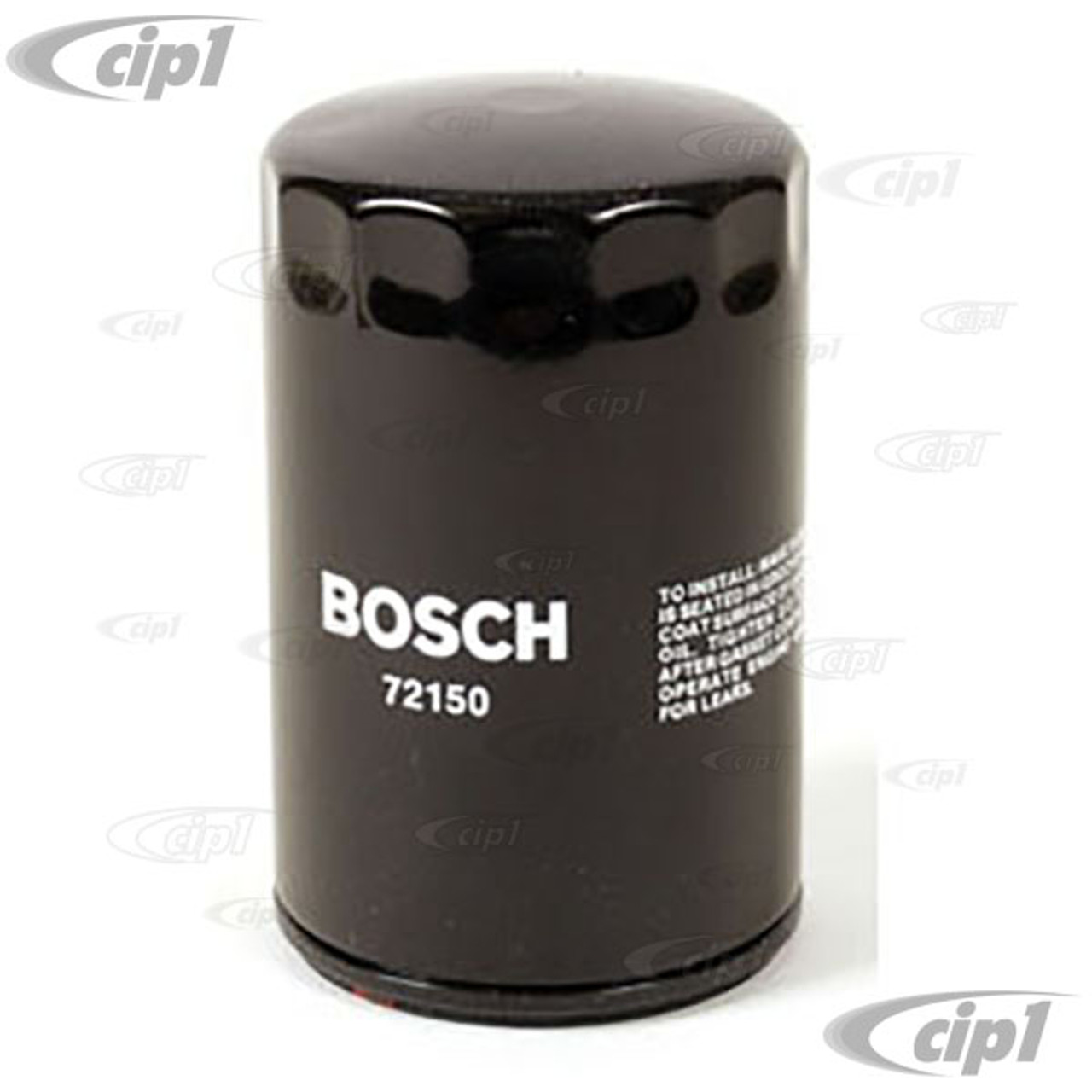BOS-72150 - BOSCH OIL FILTER ALL WATERCOOLED VW MODELS & ALL OIL FILTER  ADAPTERS (best quality)