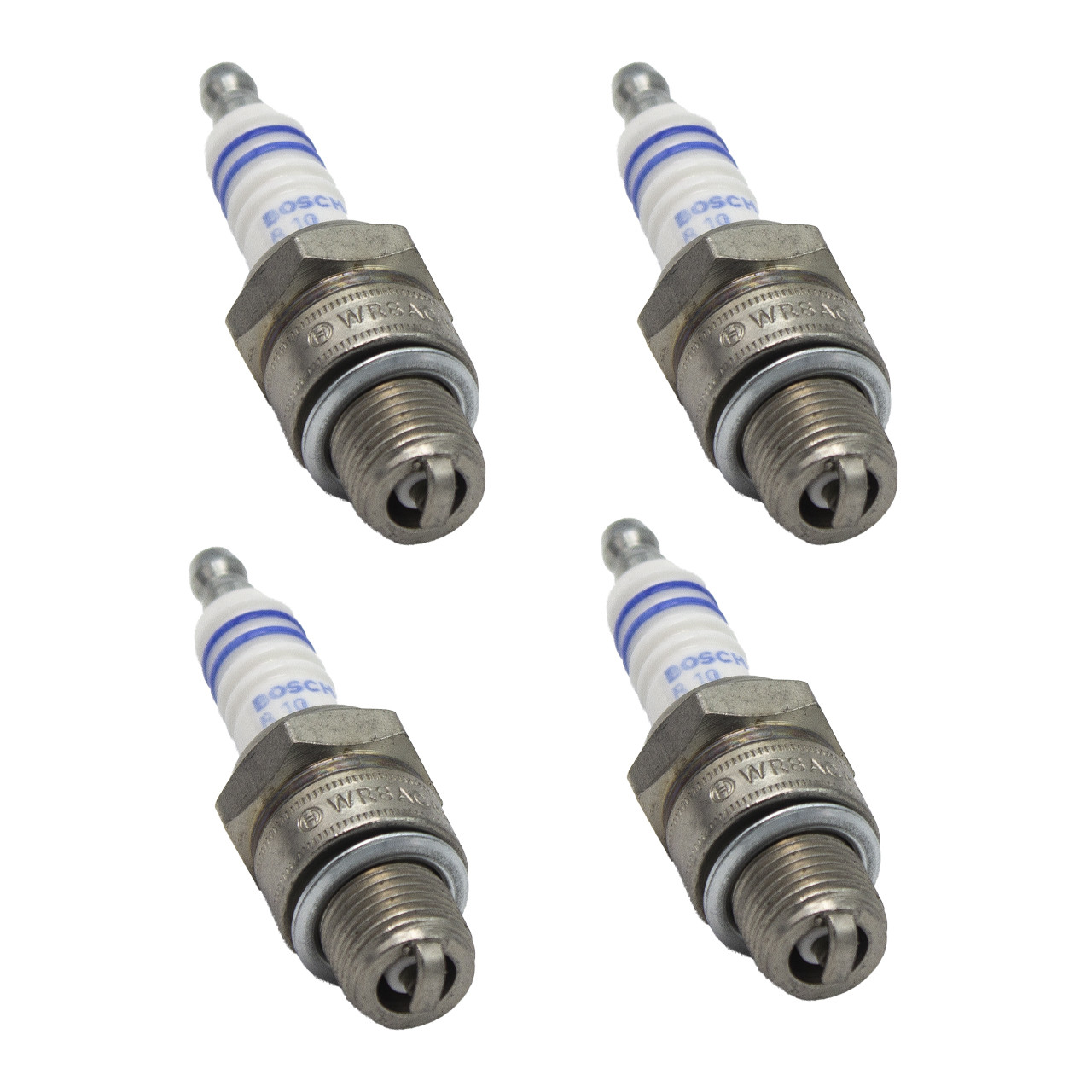 BOS-WR8AC-4 - GENUINE BOSCH - SET OF 4 SPARK PLUGS - SHORT 14MM