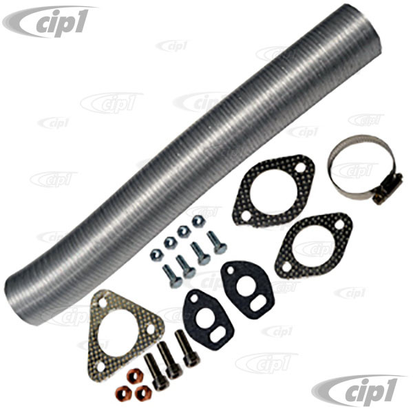 C13-3120 - EMPI - PREMIUM EXHAUST SYSTEM WITH SINGLE QUIET MUFFLER