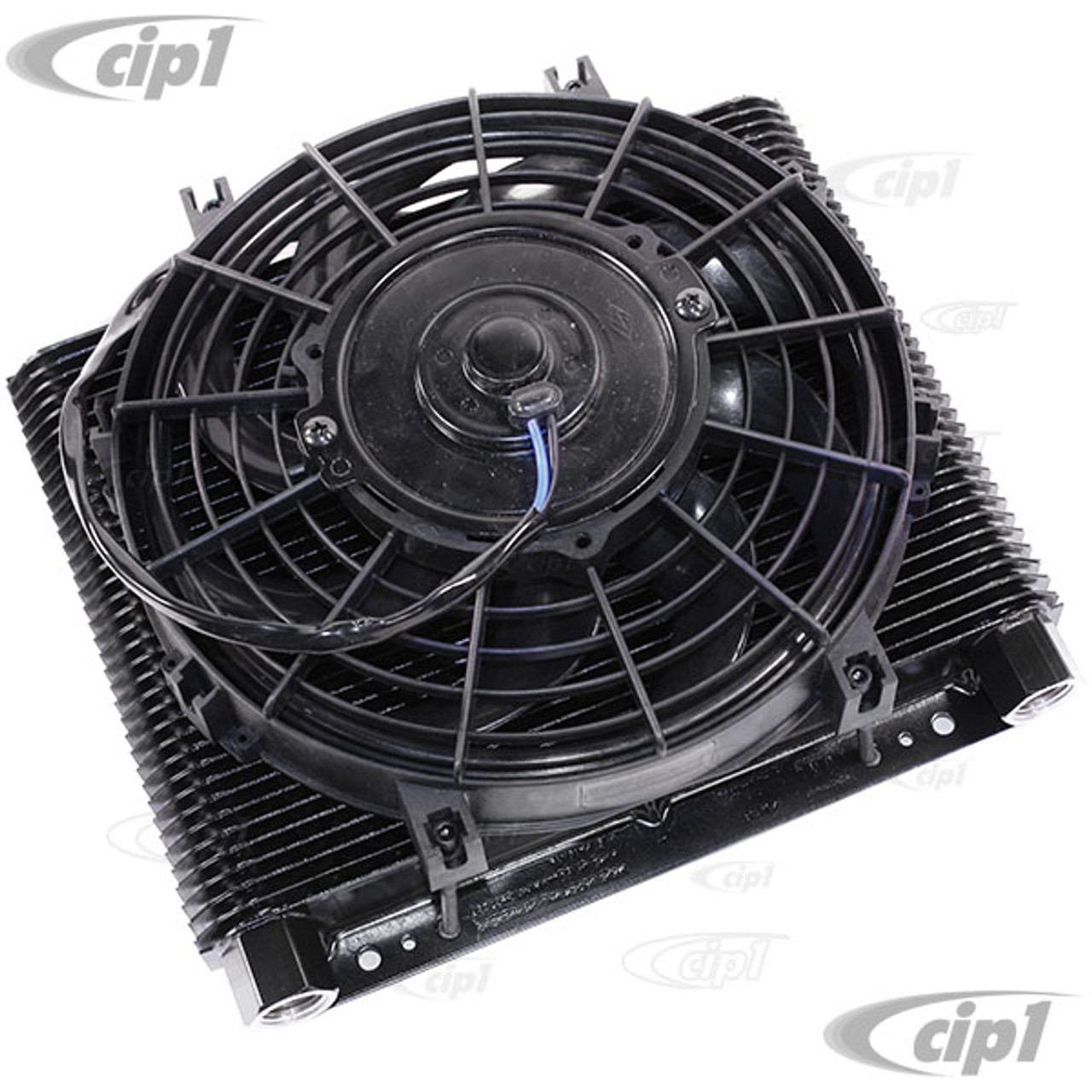 C13-9292 - EMPI - 72 PLATE / ROW COMPETITION OIL COOLER WITH FAN KIT -  UNIVERSAL FIT - SOLD KIT