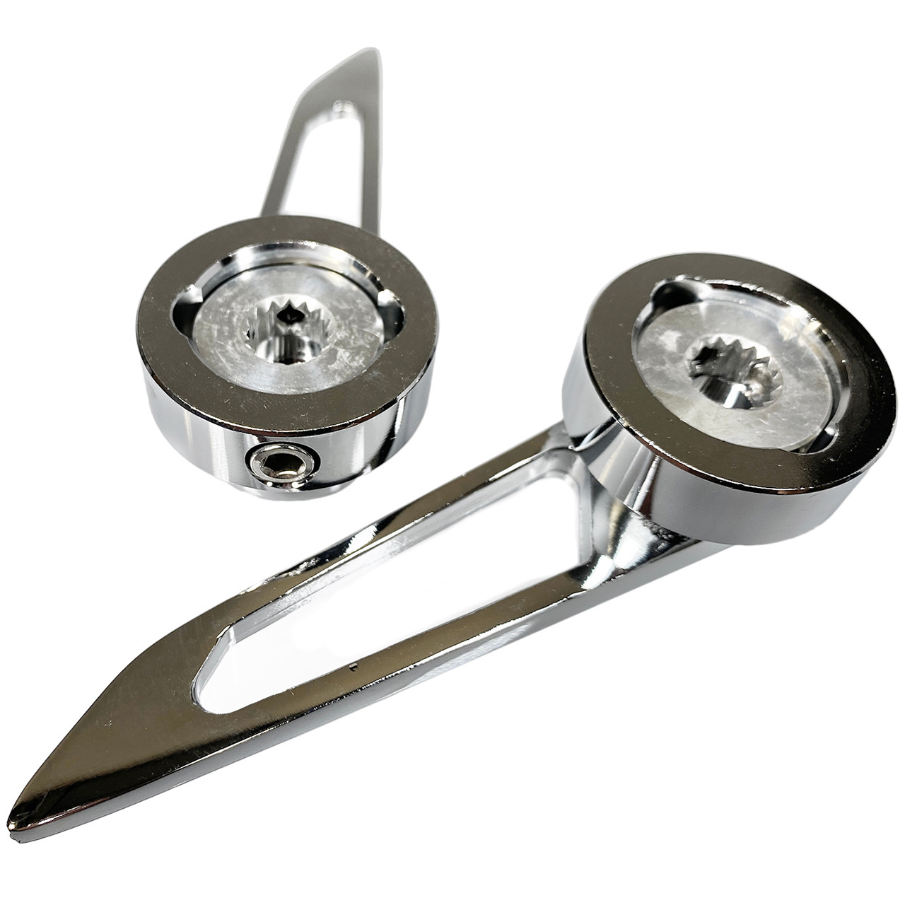 ACC-C10-3438 - 8508 - BILLET STYLE DOOR RELEASE HANDLES - ALUMINUM