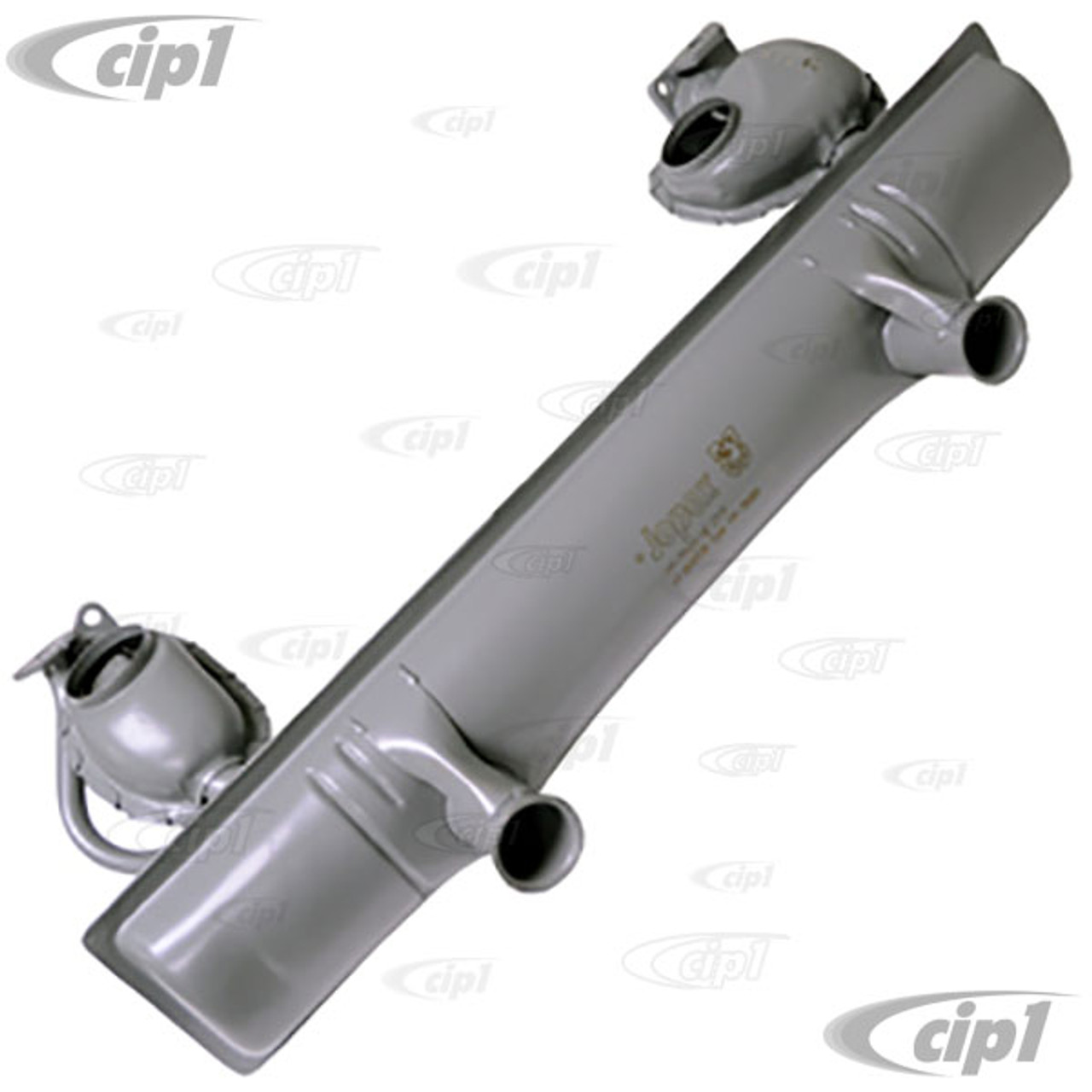 C24-113-251-053-AK - OE ERNST STYLE COPY HEAVY-DUTY MUFFLER 13-1600cc -  MADE BY DANSK - BEETLE/GHIA 66-74 - EXCEPT 1974 CALIFORNIAN MODELS - SOLD  EACH