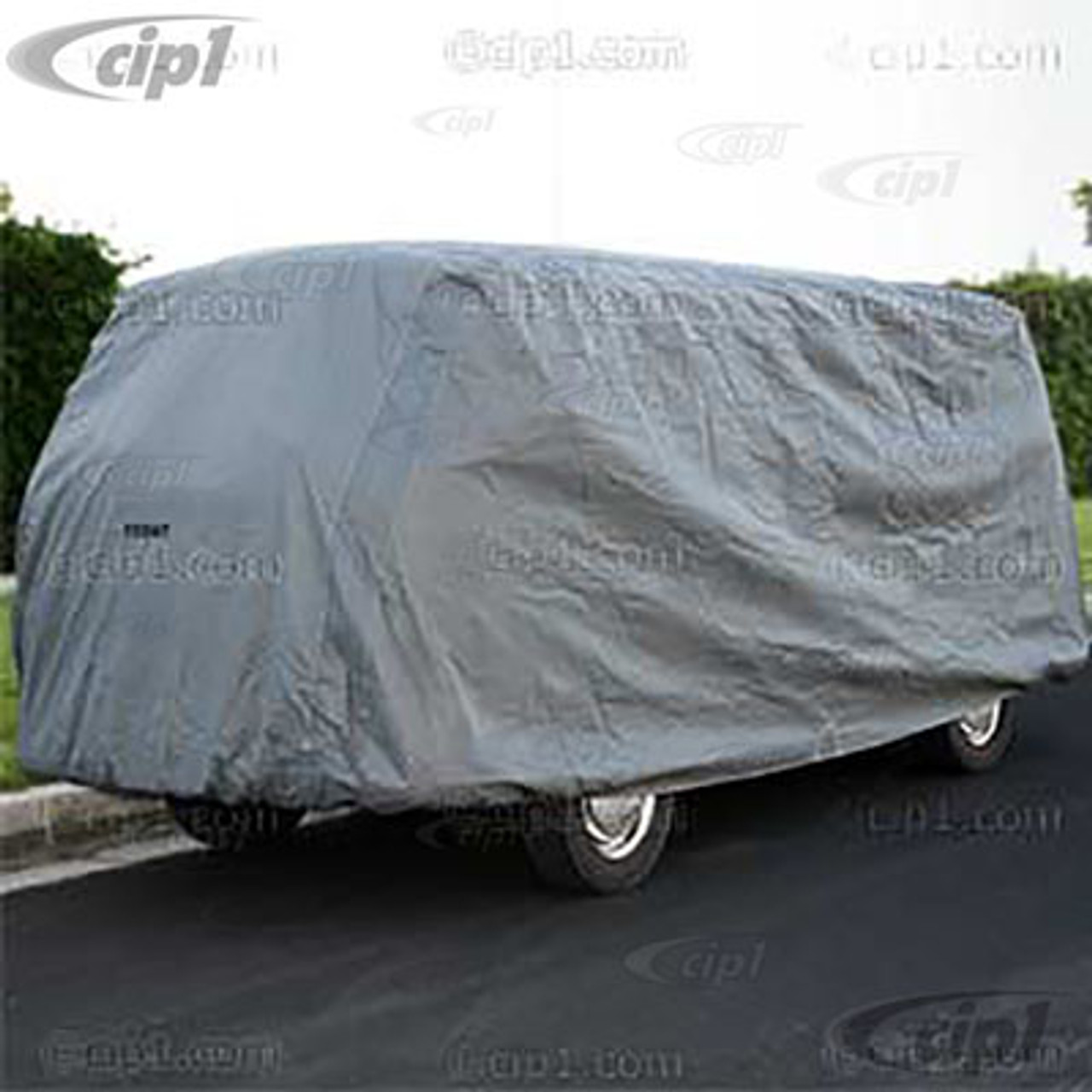 C26-100-060 - SIMULAR TO EMPI C00-15-6409-0 - SILVER PREMIUM WATERPROOF  FITTED CAR COVER - WITH STORAGE BAG - BUS 52-79 (NOT WESTFALIA) - SOLD EACH