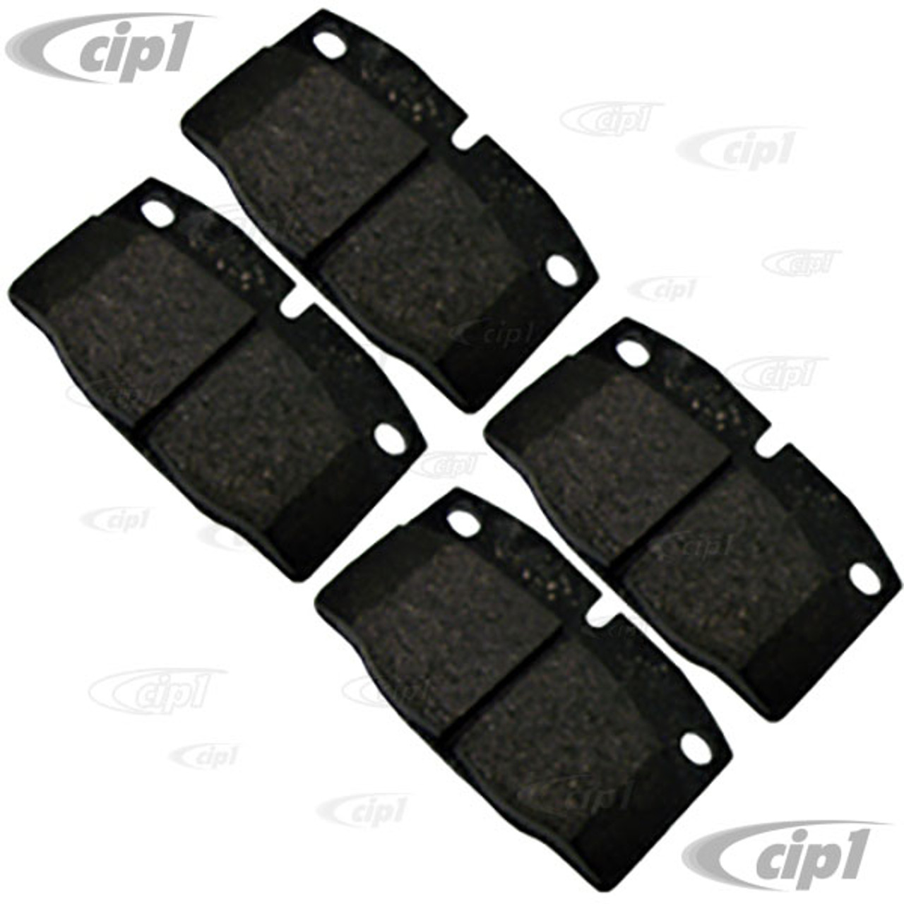 C31-698-151-000 - REPLACEMENT FRONT BRAKE PADS FOR CSP FRONT BRAKE KITS  WITH SOLID OR VENTED ROTORS (EXCLUDING THE 14 INCH BUS OR VW THING KITS -  SEE C31-698-151-001) - 4 PIECE SET