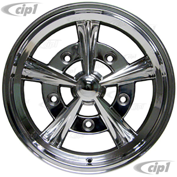 C32-RD52P-17 - POLISHED RADER STYLE WHEEL - 17 INCH X 7 INCH