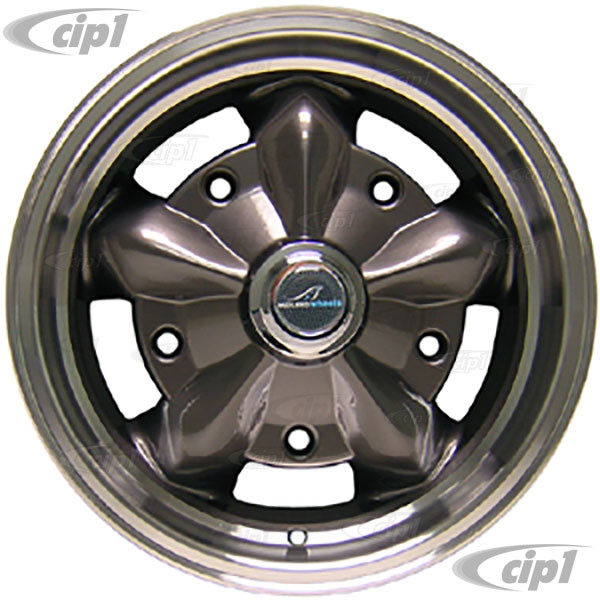 ACC-C10-6654-G - GUN METAL CIP TORKER WHEEL - 15X5 INCH - 5 X