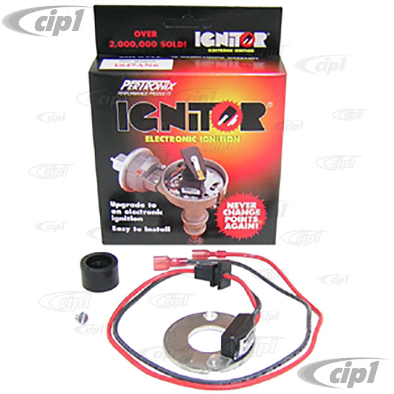 PER-1847-AN6 - PERTRONIX ELECTRONIC IGNITION FOR BOSCH 009 & 050  DISTRIBUTOR WITH 6 VOLT SYSTEM & COIL