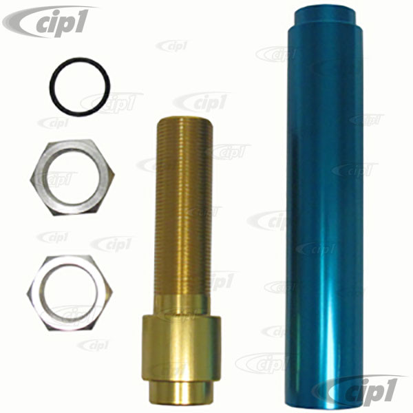 ACCC105411 ADJUSTABLE ANODIZED ALUMINUM PUSH ROD TUBES W/ JAM NUT