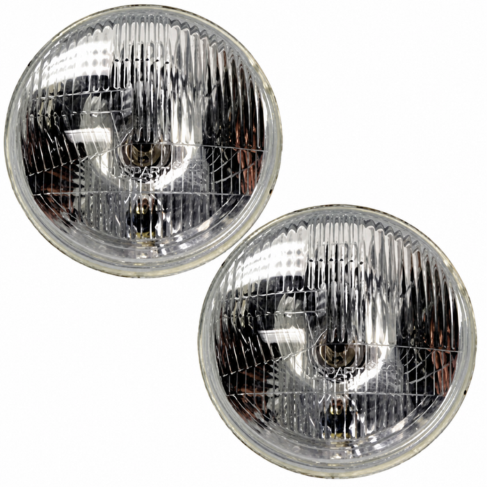 ACC-C10-7596-PR - PAIR OF - 7 INCH ROUND WITH CITYLIGHTS HEADLIGHT H4 HALOGEN CONVERSION KIT- SOLD PAIR