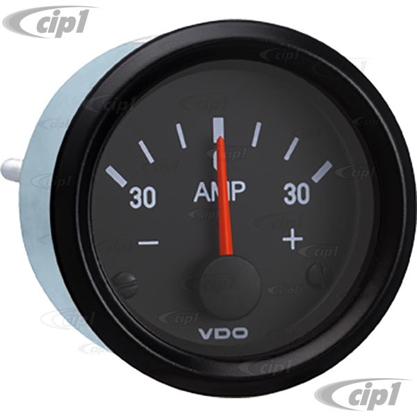 VDO-190-903 - 190903 - BLACK FACE COCKPIT AMMETER GAUGE 30 AMP - 2