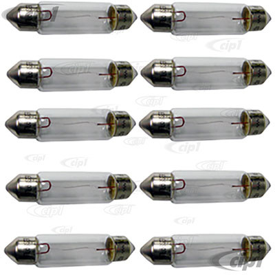 VHD-N17-7252-PR - 177252 - BULB 12 VOLT 5 WATT - DOME LIGHT BULB
