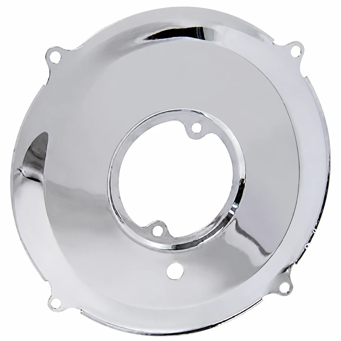 ACC-C10-5781 - CHROME GENERATOR BACKING PLATE - BEETLE 67-79 / GHIA 67-74 / BUS 67-71 / THING 73-74