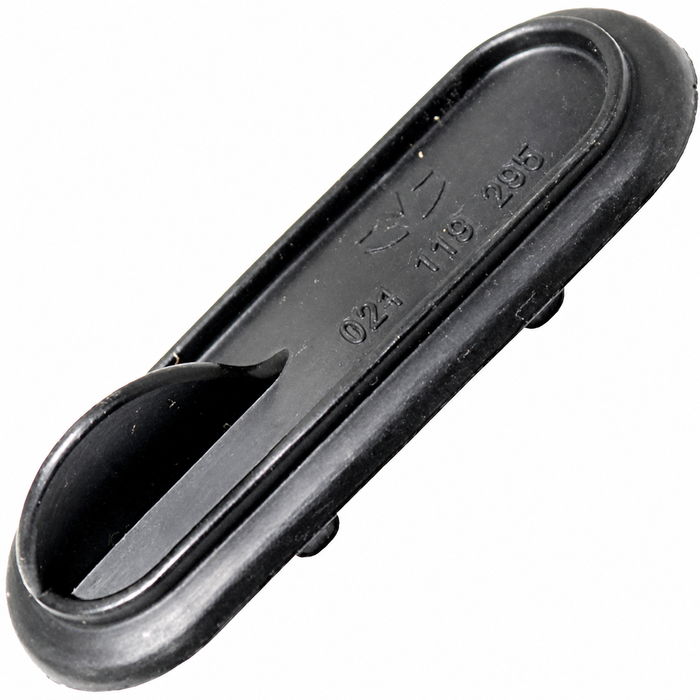 VWC-021-119-295 - 021119295 - PLASTIC ALTERNATOR ADJUSTMENT HOLE CAP - ALL TYPE-4 STYLE 17-2000CC ENGINES - BUS 72-79 - VANAGON 80-83 - SOLD EACH