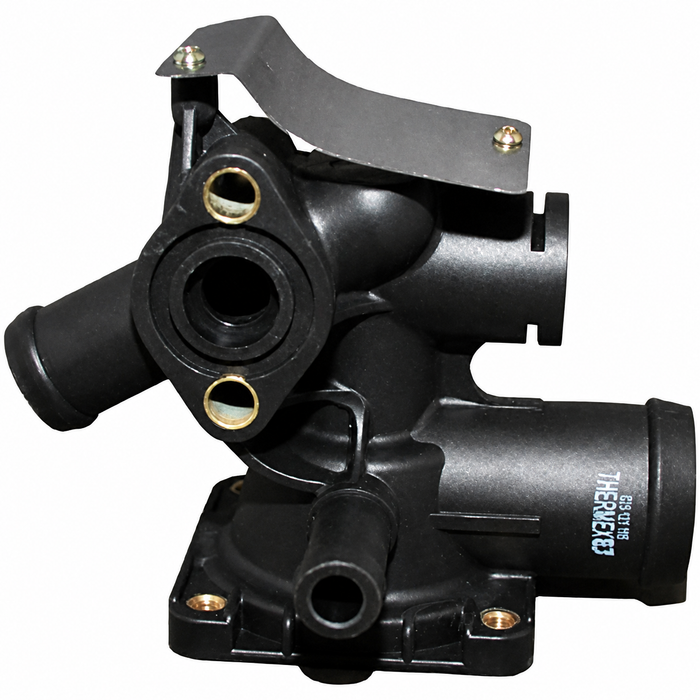 VWC-025-121-115 - 025121115 - THERMOSTAT HOUSING - LOWER SECTION - WATER COOLED 2.1 LITER ENGINES - VANAGON 86-92 - SOLD EACH