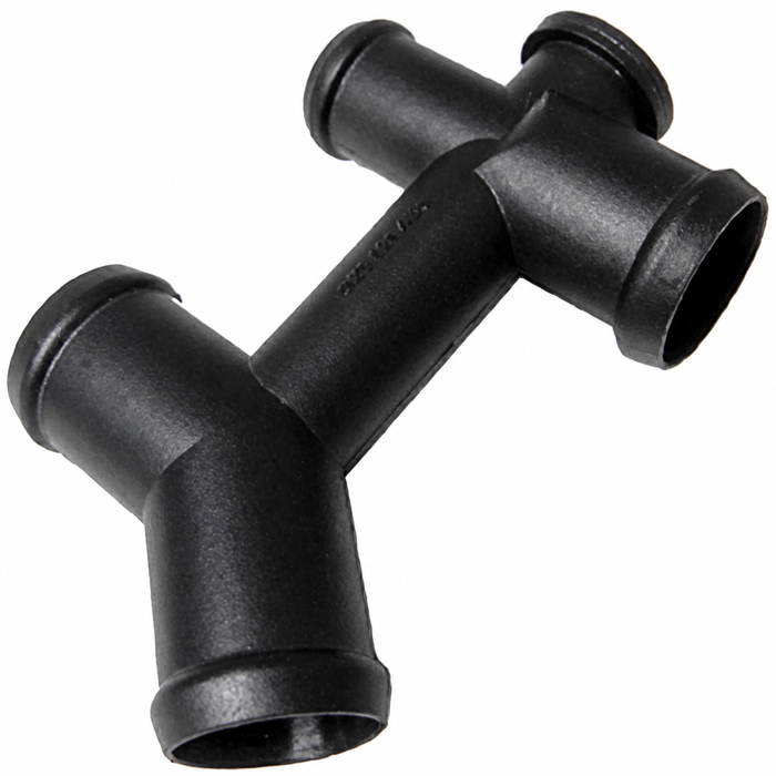 VWC-025-121-438 - 025121438 - H-PIPE COOLANT JUNCTION - DOUBLE TEE PIECE - VANAGON 83-85 - SOLD EACH