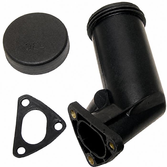 VWC-043-115-531-A - 043115531A 043-115-453A - 043115453A - EXCELLENT REPRODUCTION - OIL FILLER SPOUT WITH OIL CAP - FUEL INJECTED BEETLE 75-79 - SOLD SET
