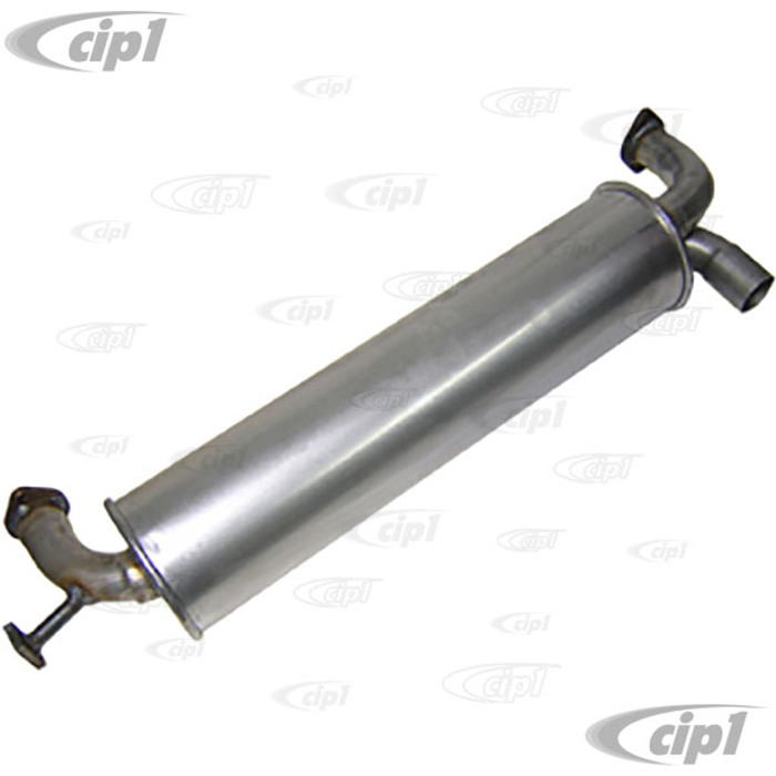 VWC-043-251-051-B - 043251051B - MUFFLER WITHOUT CATALYTIC CONVERTER - NON-CALIFORNIA MODLES - BEETLE 75-79 - SOLD EACH