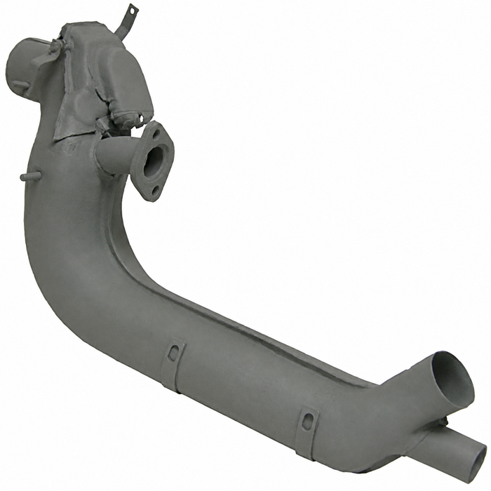 VWC-043-255-108-DX - 043255108D - MADE BY DANSK - LIGHTWEIGHT HEATER BOX - RIGHT - BEETLE 63-74 - GHIA 63-74 - BUS 63-71 - VW THING 69-79 - SOLD EACH