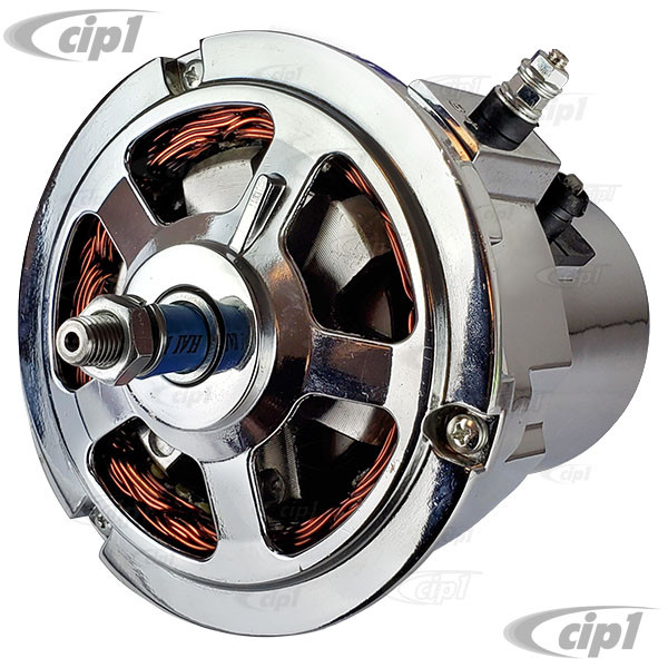 テトランアルファ　ガーガメル VWC-043-903-023-AC75 - 043903023A - NEW 75 AMP CHROMED ALTERNATOR