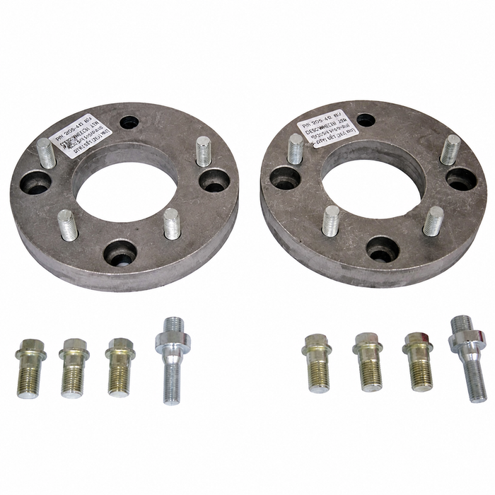 ACC-C10-6706 - EMPI 9504 - PAIR OF 4 BOLT VW WHEEL ADAPTERS TO CHEVY 4-3/4 BOLT CIRCLE - 7/8 INCH THICK - 7/16 INCH STUDS INCLUDED - SOLD PAIR