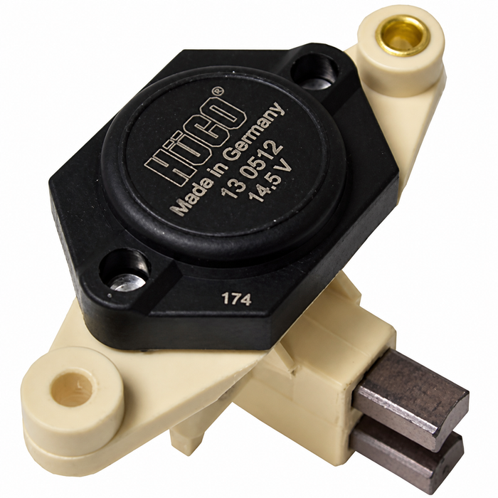 VWC-068-903-803-D - 068903803D - REPLACEMENT VOLTAGE REGULATOR - VANAGON 80-91 WITH ROUND/BUTTON SHAPED HOUSING - SOLD EACH