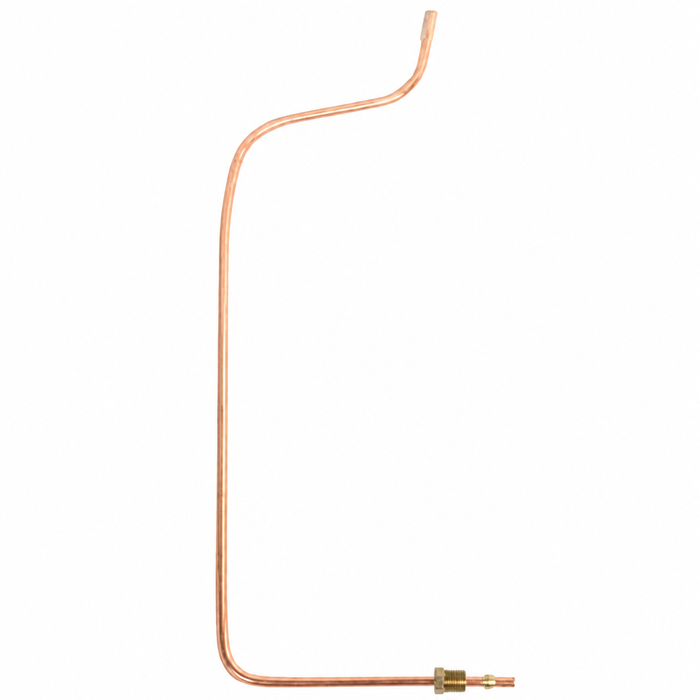 VWC-111-127-521-A - 111127521A - METAL FUEL LINE - 6MM - CHASSIS TO FUEL PUMP - 25-36HP TO 1960 - BEETLE 46-60 - GHIA 56-60 - BUS T2 50-60 - SOLD EACH