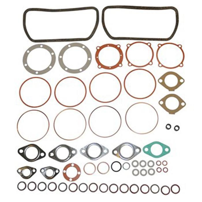 VWC-111-198-003 - (111198003) - FROM EUROPE - ENGINE GASKET SET - FLYWHEEL SEAL SOLD SEPARATELY - ALL 36HP ENGINES - TYPE-1 BEETLE/GHIA 54-60 - TYPE-2 BUS 54-60 - SOLD SET