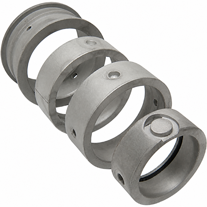 VWC-111-198-451-50 - SinterMetal Brand - 111198451B - COMPLETE 25-36HP MAIN BRG SET  - STANDARD I.D. / .50MM O.D. - SOLD SET