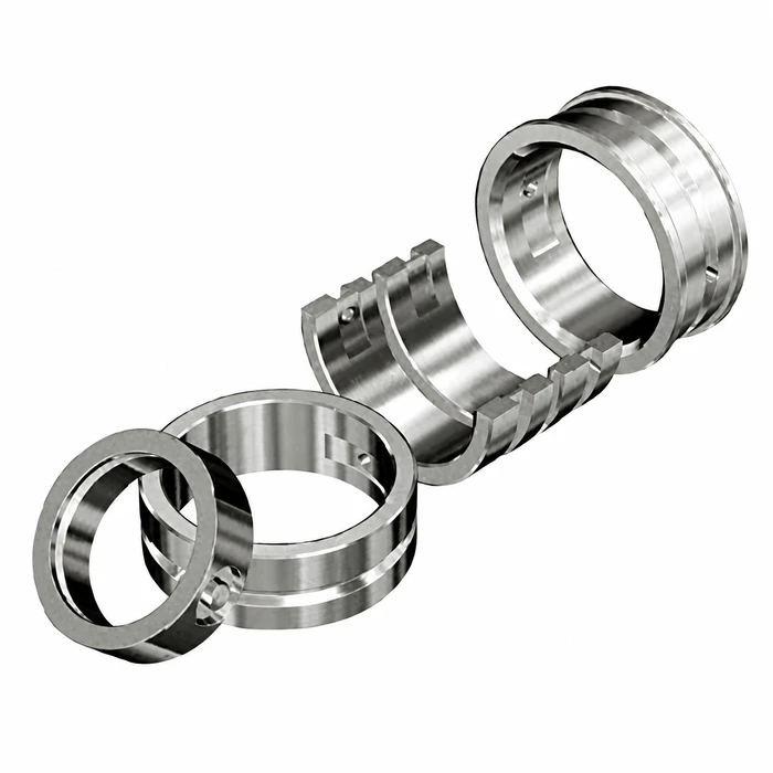 VWC-111-198-481-OS - MAHLE BRAND - MAIN BRG SET 1200CC-1600CC - STD CRANK / 1.00MM (.040'') CASE / 1.00MM (.040'') THRUST - SOLD SET