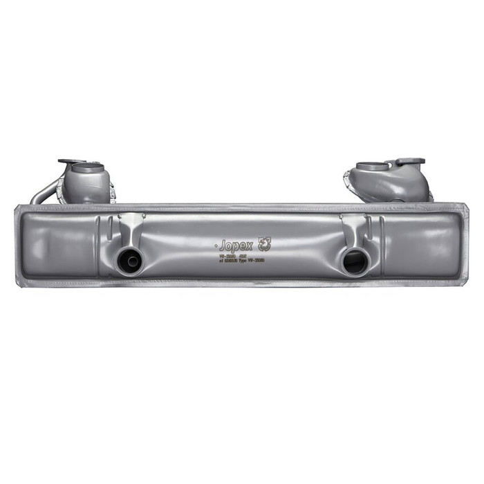 VWC-111-251-051-H - 111251051H - MADE IN DENMARK - MUFFLER - 40HP FRESH AIR - BEETLE 12/62-65 - GHIA 12/62-65 - SOLD EACH