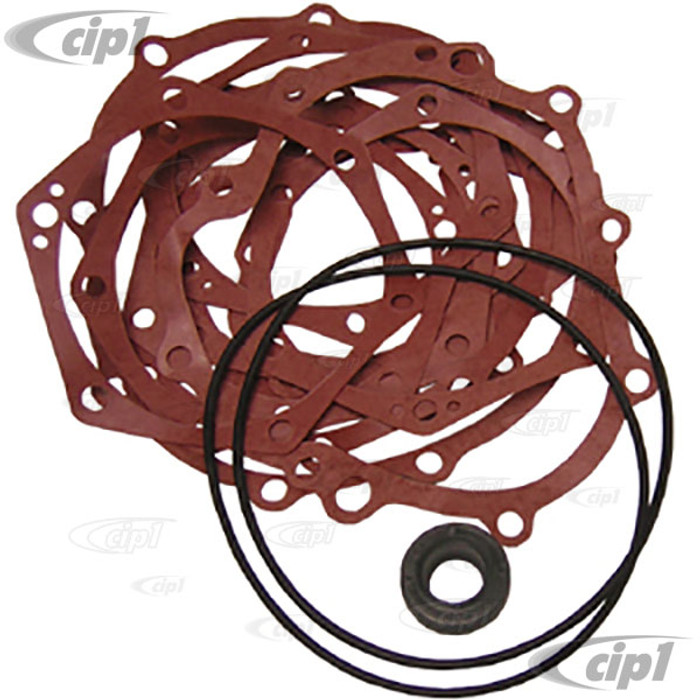 VWC-111-398-005 - 111398005 - MANUAL TRANSMISSION GASKET SET - BEETLE 61-79 - GHIA 61-74 - BUS 61-67 - TYPE-3 62-73 - VW THING 69-79 - SOLD SET