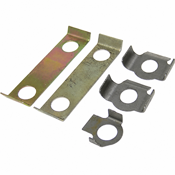 VWC-111-498-001 - FRONT BEAM LOCK PLATE KIT - 5 PIECES - BUG/GHIA 46-65 - BUS 64-67