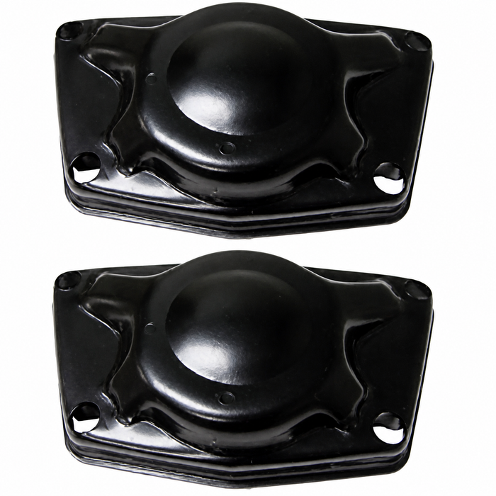 VWC-111-511-225-BPR - 111511225B - 111511255B - EXCELLENT QUALITY - PAIR OF REAR TORSION BAR COVERS - LEFT AND RIGHT - BEETLE 46-52 - SOLD PAIR