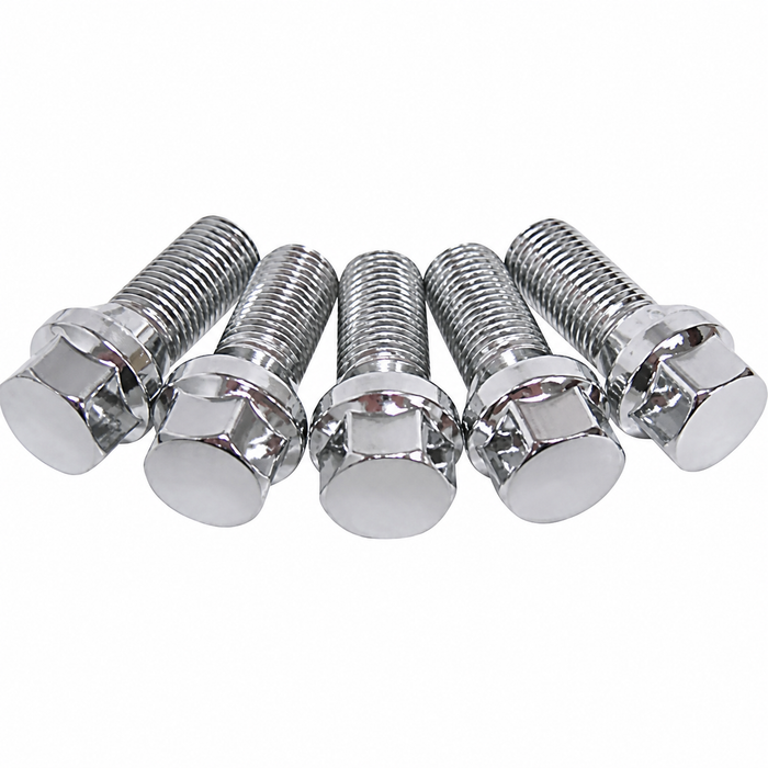 ACC-C10-6689 - 14MM WHEEL HARDWARE KIT - CHROME ACORN BOLTS - 5 PIECE SET