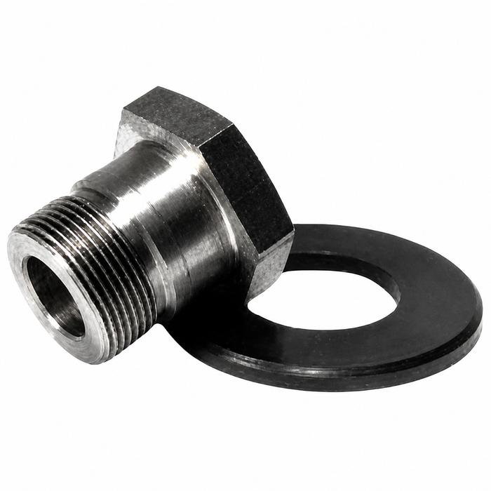 ACC-C10-5128 -  111105305E - SCAT - 38MM / 1.5 INCH HEX - 4340 CHROMOLY BILLET STEEL GLAND NUT WITH HEAVY-DUTY WASHER - SOLD SET