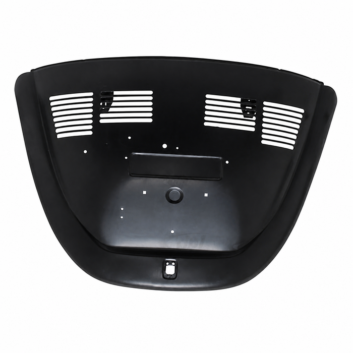 VWC-111-827-025-AD - (111827025A) - REAR DECK LID WITH 4 SETS OF LOUVERS - BEETLE 68-79 - SEE SPECIAL NOTES - SOLD EACH