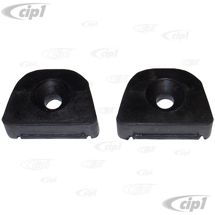 VWC-111-837-277-PR - (111837277) - EXCELLENT QUALITY - PAIR OF FRONT DOOR WEDGES - BUS 52-64 THROUGH CHASSIS# 1-222-025 (ALSO BEETLE 46-55 - 4 REQUIRED) - SOLD PAIR