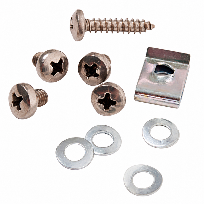 VWC-111-857-100-A - 111857100A - GLOVE BOX DOOR INSTALLATION HARDWARE KIT - BEETLE 58-77 - SOLD KIT