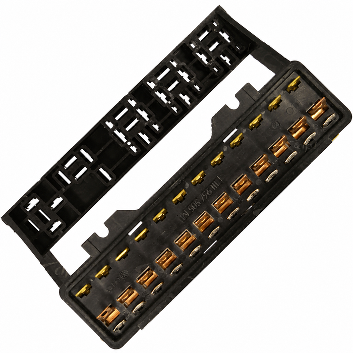 VWC-111-937-505-M - 111937505M EXCELLENT QUALITY REPRODUCTION - FUSEBOX 12 FUSE - STANDARD BEETLE 73-77 / GHIA 73-74 / VANAGON 80-85 / SYNCRO 84-92 - SOLD EACH