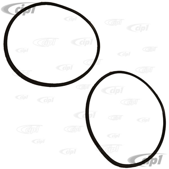 VWC-111-941-191-2 - 111941191 - QUALITY REPRODUCTION - HEADLIGHT ASSEMBLY TO FENDER SEAL/GASKET - BEETLE 46-66 - BUS 50-67 - SOLD PAIR