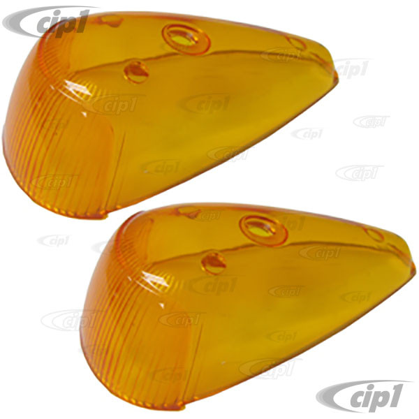 VWC-111-953-161-JPR - PAIR OF FRONT TURN SIGNAL LENS - AMBER