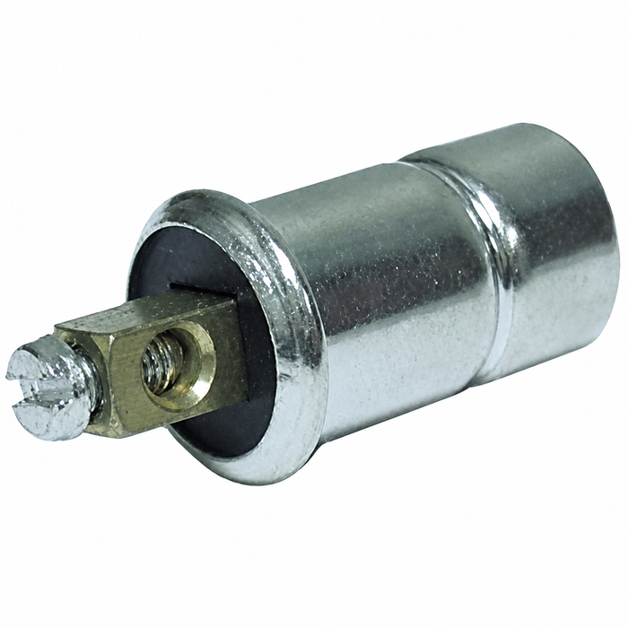 VWC-111-957-357 - 111957357 - DASH LIGHT BULB HOLDER WITH SCREW CONNECTOR - PUSH IN DESIGN - ALL MODELS UP TO 1960 - SOLD EACH