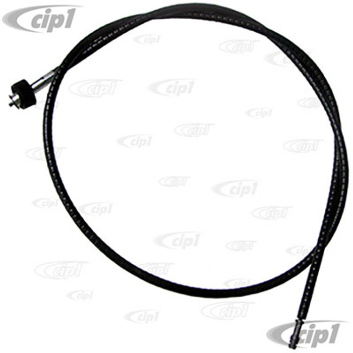 VWC-111-957-801-HGR - (111957801H) GERMAN MADE - SPEEDOMETER CABLE 1265MM - BEETLE 52-57 / KARMANN GHIA 67-71 / THING 73-74 - SOLD EACH