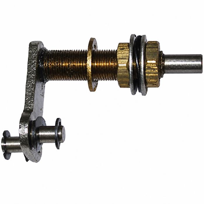 VWC-111-998-161-A - 111998161A - WIPER SHAFT - LEFT - DUAL PIN - BEETLE 65-67 - SOLD EACH