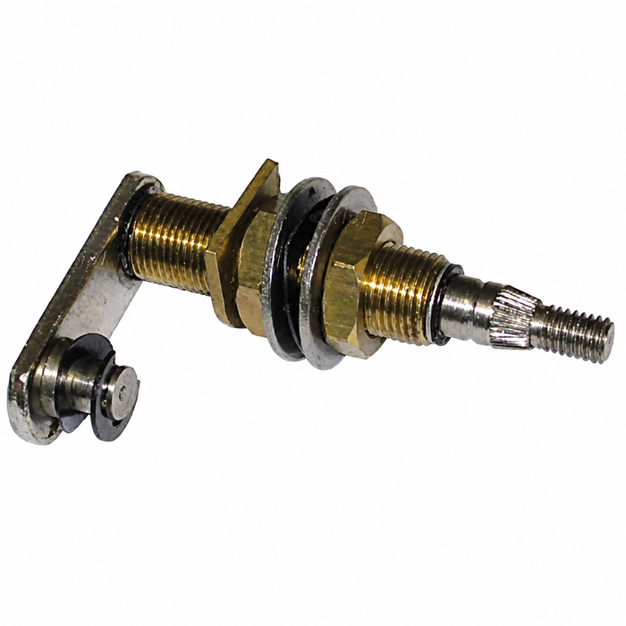 VWC-111-998-162-C - 111998162C - WIPER SHAFT - RIGHT SIDE SINGLE PIN - BEETLE 70-72 - SOLD EACH