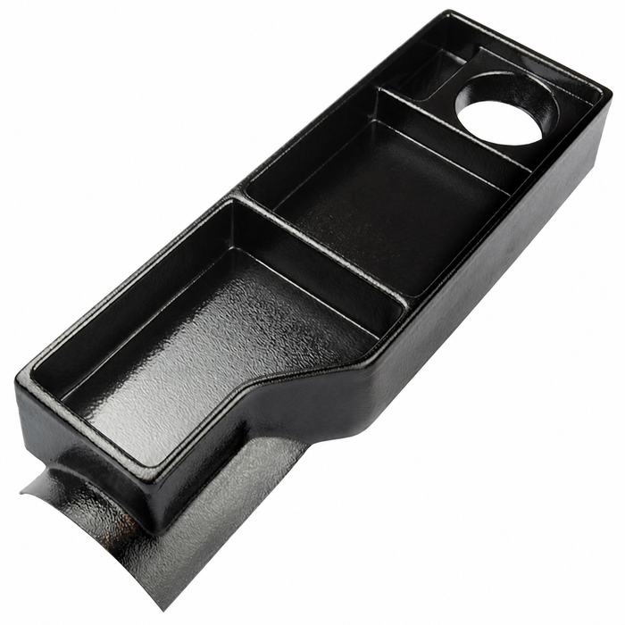 VWC-113-042-064-H - 113042064 - 16-9550 FROM GERMANY - BLACK ABS CENTER CONSOLE - BEETLE 64-79 - GHIA 64-74 - TYPE-3 64-73 - VW THING 70-79 - SOLD EACH